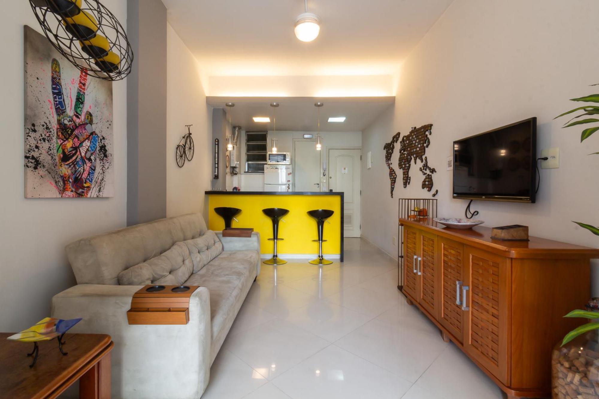 Aconchego Em Copacabana - 150M Da Praia - Pi401 Z5 리오데자네이루 외부 사진